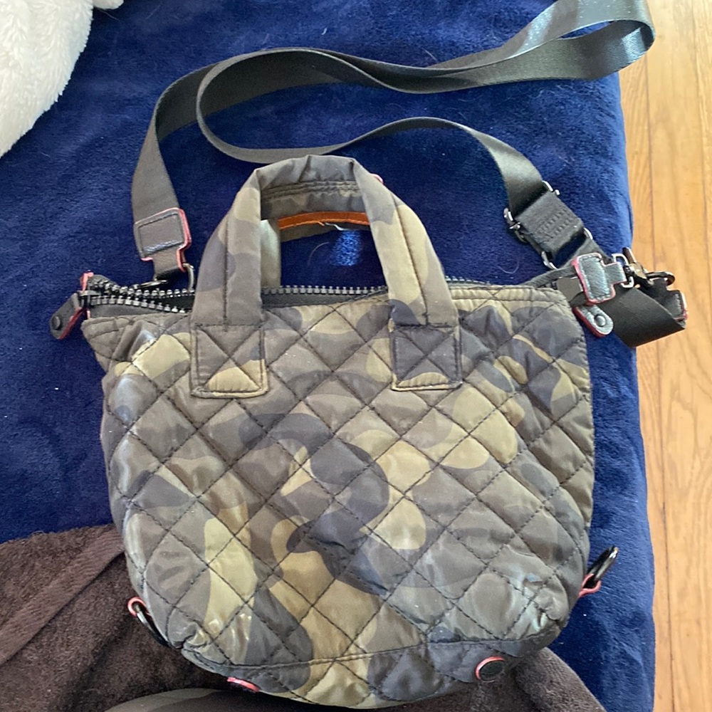Camo quilted cute purse